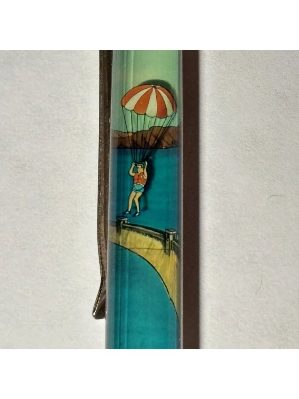 Hoover Dam Nevada Arizona Floaty Pen Engineering Marvel Paraglider Moves Vintage